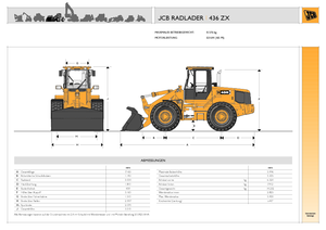 Încărcătoare pe roți JCB 436 ZX