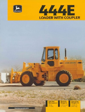 Încărcătoare pe roți John Deere Construction 444 E