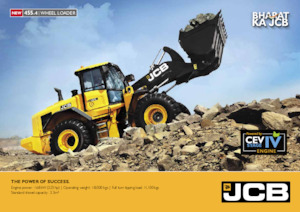 Încărcătoare pe roți JCB 455-4