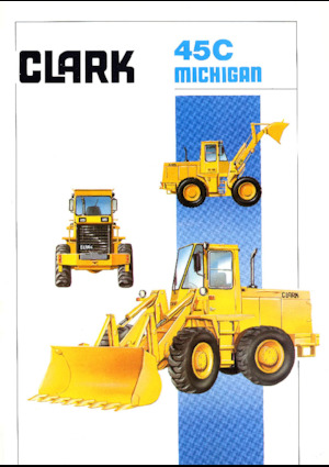 Încărcătoare pe roți Clark Michigan 45C
