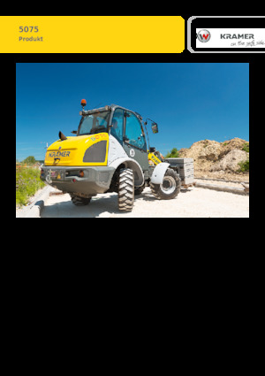 Încărcătoare pe roți Kramer 5075