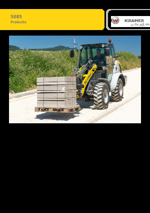 Încărcătoare pe roți Kramer 5085