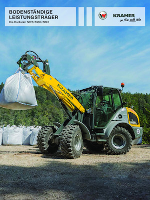 Încărcătoare pe roți Kramer 5085L