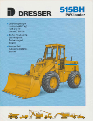 Încărcătoare pe roți Dresser 515 BH