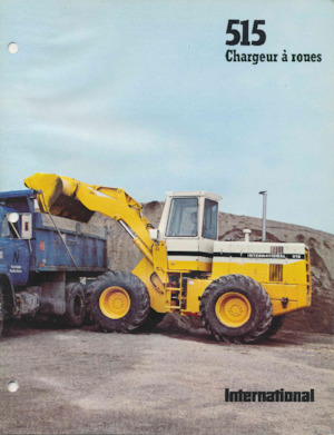 Încărcătoare pe roți International Harvester 515