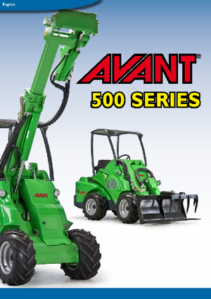 Încărcătoare pe roți Avant Tecno Avant 520