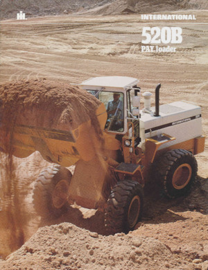 Încărcătoare pe roți International Harvester 520B