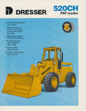 Încărcătoare pe roți International Harvester 520CH