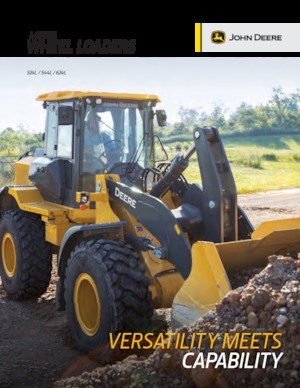 Încărcătoare pe roți John Deere Construction 624L