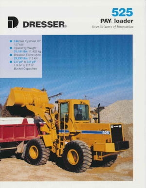 Încărcătoare pe roți Dresser 525