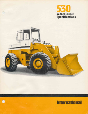 Încărcătoare pe roți International Harvester 530