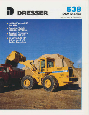 Încărcătoare pe roți Dresser 538
