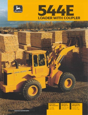 Încărcătoare pe roți John Deere Construction 544 E TC