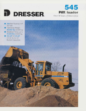 Încărcătoare pe roți Dresser 545