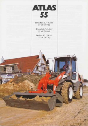 Încărcătoare pe roți Atlas 55