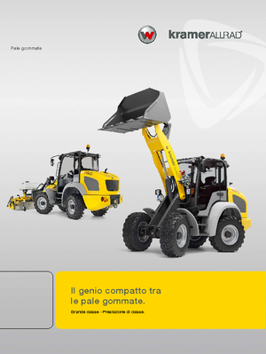 Încărcătoare pe roți Kramer 650