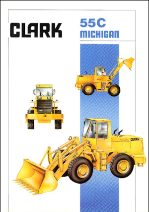 Încărcătoare pe roți Clark Michigan 55C