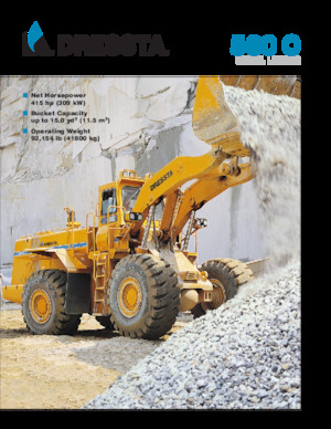 Încărcătoare pe roți Dressta 560 C