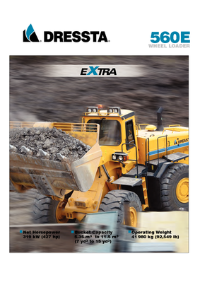 Încărcătoare pe roți Dressta 560 E Extra