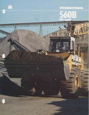 Încărcătoare pe roți International Harvester 560B