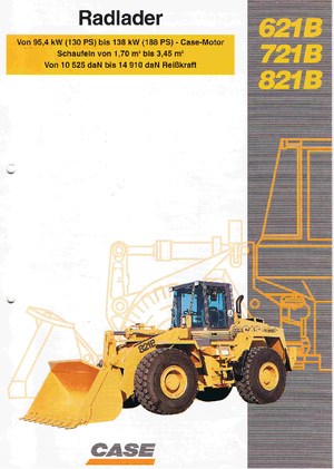 Încărcătoare pe roți Case 721 B