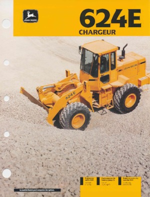 Încărcătoare pe roți John Deere Construction 624 E