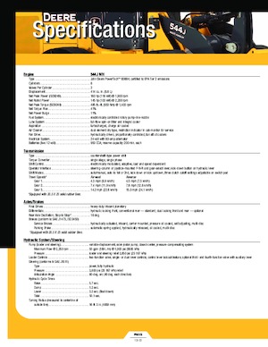 Încărcătoare pe roți John Deere Construction 624 J WH