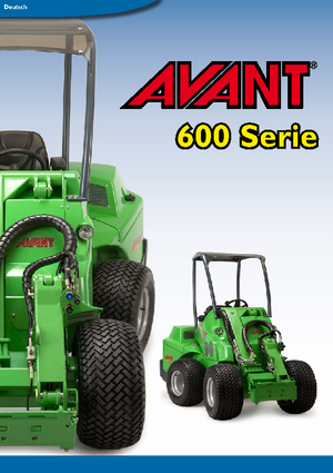 Încărcătoare pe roți Avant Tecno Avant 635