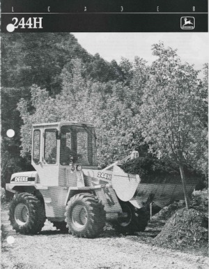 Încărcătoare pe roți John Deere Construction 244 E