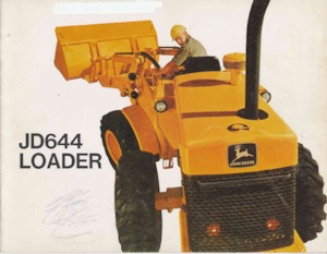 Încărcătoare pe roți John Deere Construction 644