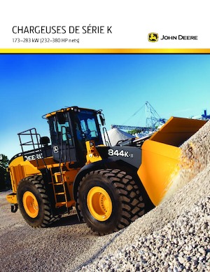 Încărcătoare pe roți John Deere Construction 844 K