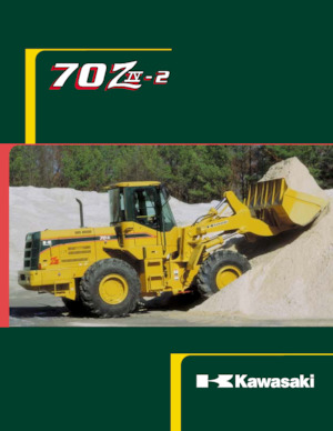 Încărcătoare pe roți Kawasaki 70Z IV-2