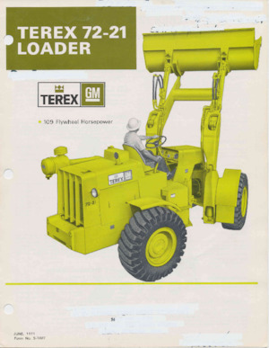 Încărcătoare pe roți Terex 72-21