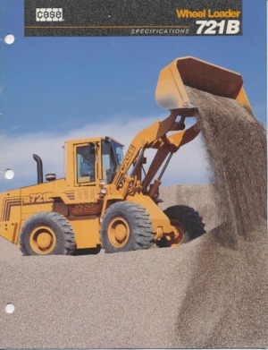 Încărcătoare pe roți Case 721 B