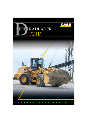 Încărcătoare pe roți Case 721 D