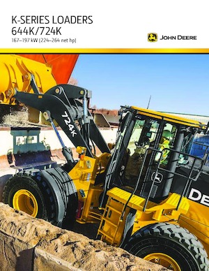 Încărcătoare pe roți John Deere Construction 644K