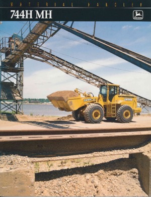 Încărcătoare pe roți John Deere Construction 744 H MH