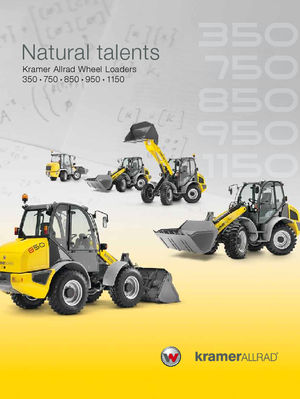 Încărcătoare pe roți Kramer 350