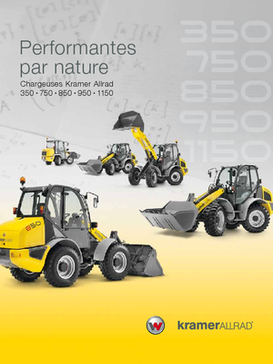 Încărcătoare pe roți Kramer 750