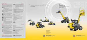 Încărcătoare pe roți Kramer 750 T