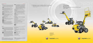 Încărcătoare pe roți Kramer 750 T