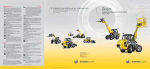 Încărcătoare pe roți Kramer 750 T