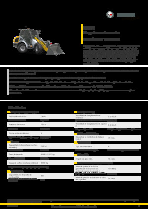 Încărcătoare pe roți Kramer 8085