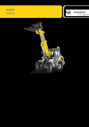 Încărcătoare pe roți Kramer 8085T