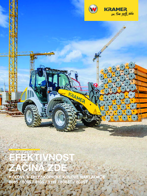 Încărcătoare pe roți Kramer 8095L