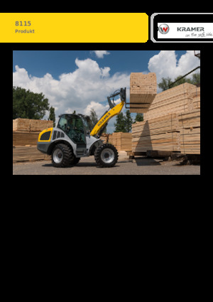 Încărcătoare pe roți Kramer 8115