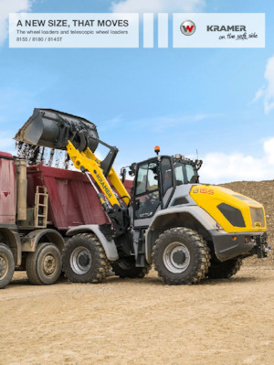 Încărcătoare pe roți Kramer 8145T