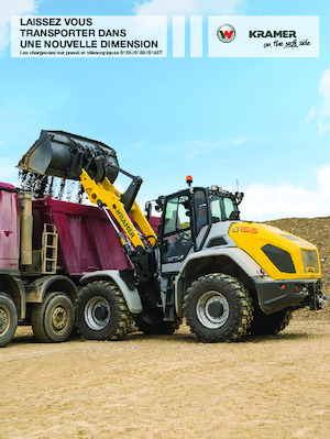 Încărcătoare pe roți Kramer 8145T