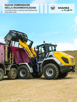 Încărcătoare pe roți Kramer 8145T