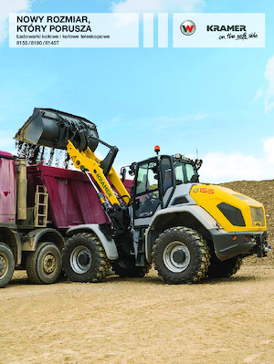 Încărcătoare pe roți Kramer 8145T